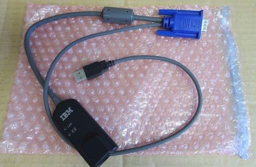 IBM 46m4177 46m4028 Usb Virtual Media Kvm Switch Cable