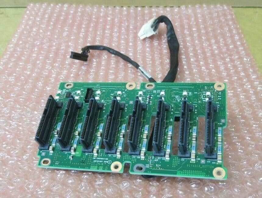 IBM 94Y7751 Hard Drive Backplane 2 5 INCH 8 Bay & Cables 81Y6773 81Y6771