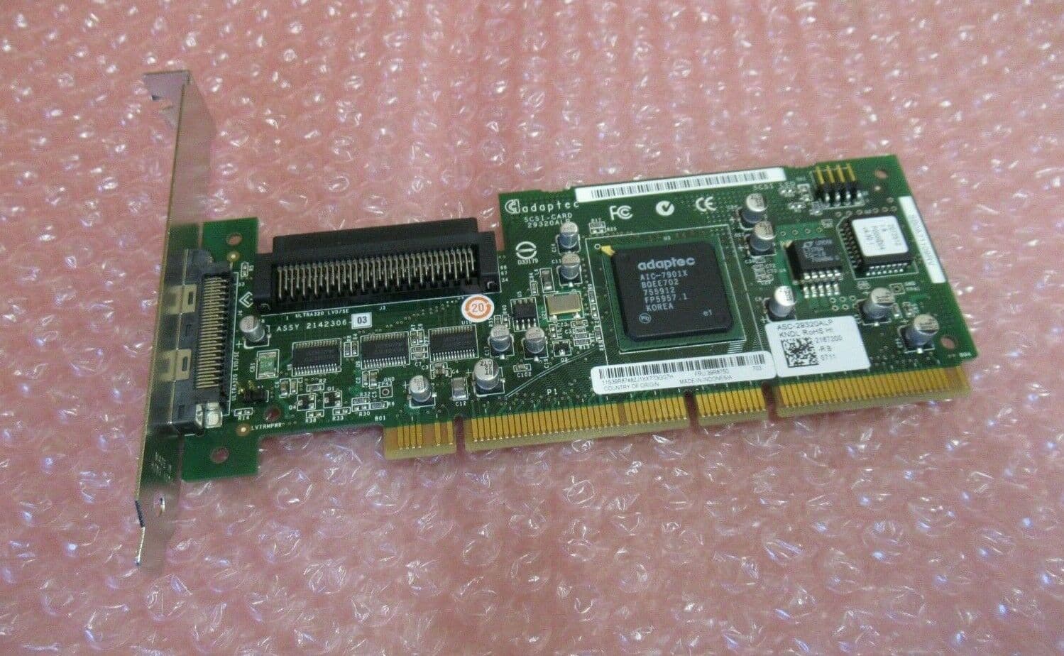 IBM ACS-29320ALP 39R8750 Single Channel PCI-X Ultra-320 SCSI Storage ...