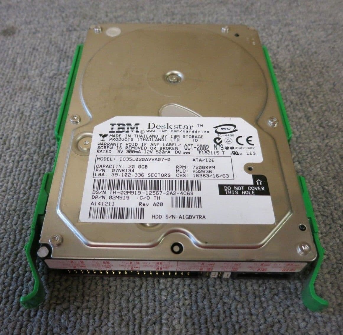 IBM Deskstar HDD 7200RPM ATA-IDE 【公式通販】