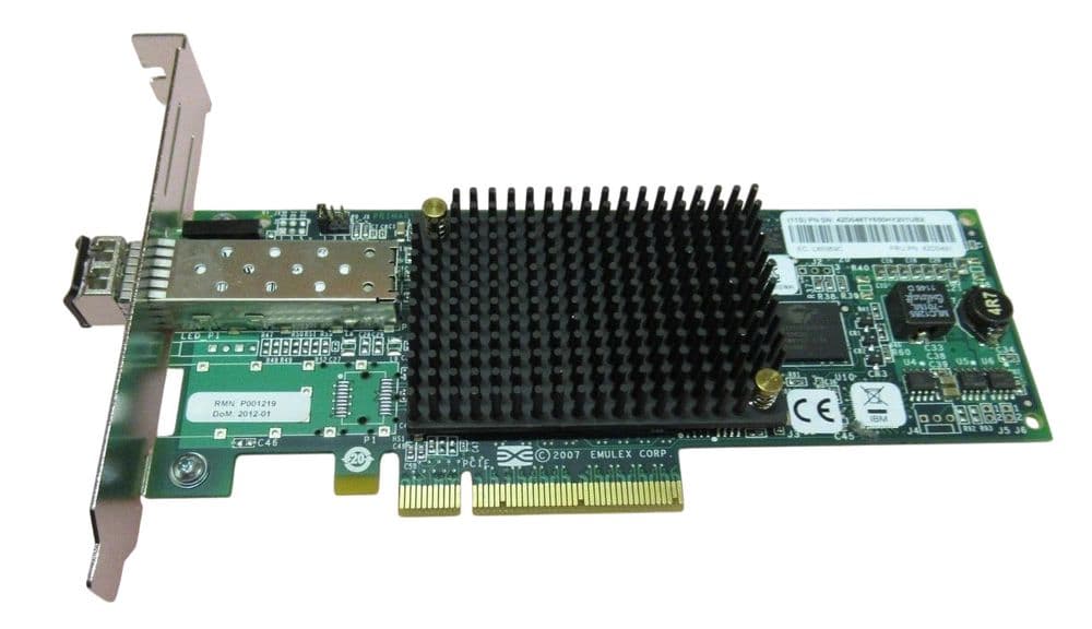 IBM Emulex LPE12000 4Gb FC Fibre Channel Single Port Host Bus Adapter ...