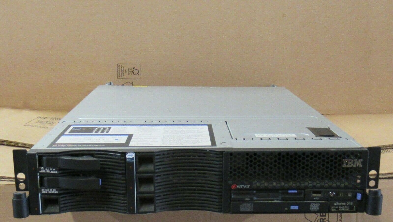 IBM eserver xSeries 346 8840-EAY 2 x Xeon 3 00GHz 2 2GB 2 x 146GB 10K ...