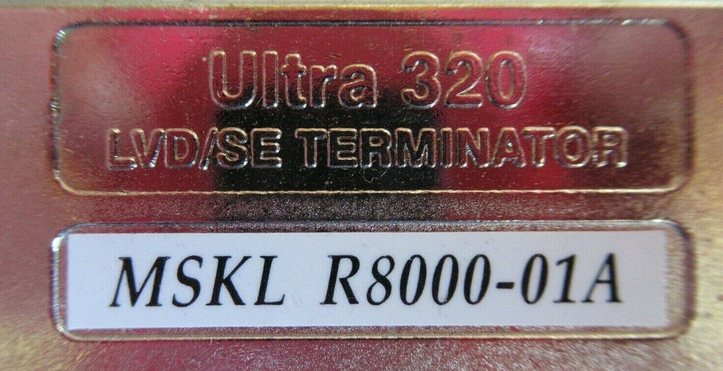 IBM MSKL R8000-01A SCSI Ultra 320 LVD / SE Terminator
