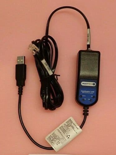IBM MultiTech 56Kbps Portable USB Modem MT9234MU-IBM 98Y3992 + RJ-11 Cable