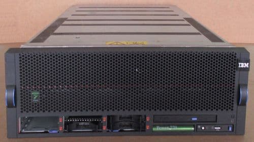 IBM Power 770 9117-MMB 2x PPC 8-Core Power7+ 3.1GHz 6 Bay 128GB DVD RW 4U Server