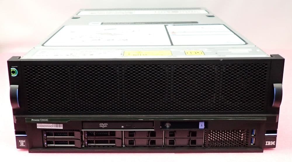 IBM Power E850C 4U Server 8408-44E 4x 10C Power8 1024GB RAM 8x 2.5