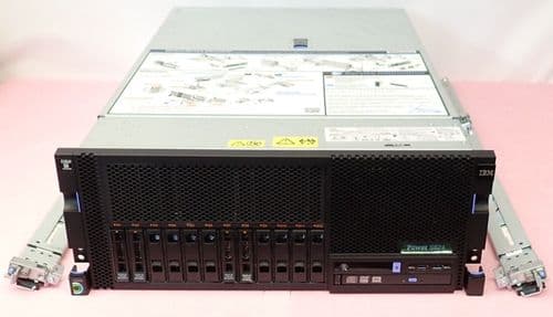 IBM Power S824 8286-42A 8C Power8 CPU 256GB RAM 4x 300GB HDD 12-Bay 4U Server
