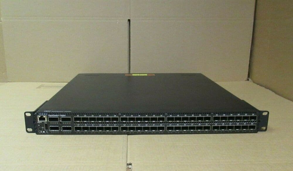 IBM RackSwitch G8264 7309HC3 48 x 10GbE SFP 4 x40GbE QSFP 1U RackMount