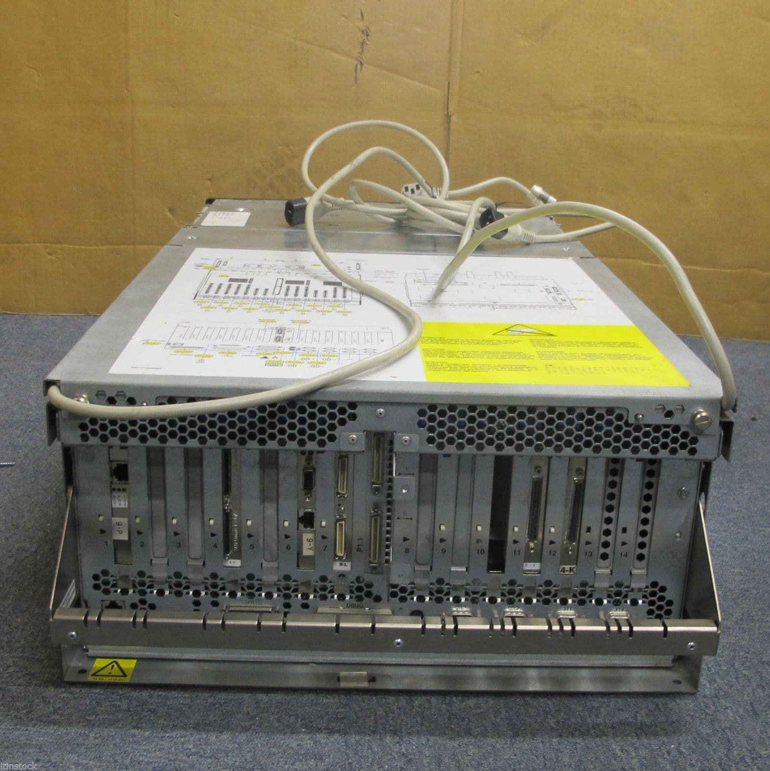 IBM RS/6000 7026-C2 7026-80 - eServer CEC Drawers With Cards