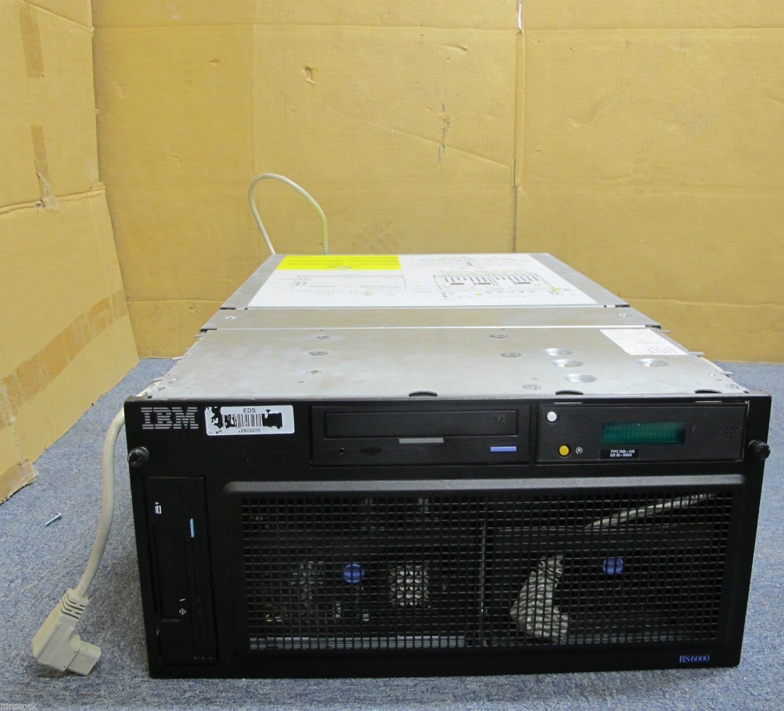 IBM RS/6000 7026-C2 7026-80 - eServer CEC Drawers With Cards