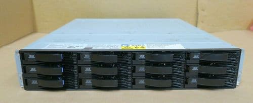 IBM Storwize V3700 2072-12E Expansion Array 11x 4TB HDD 2x Expansion Canister