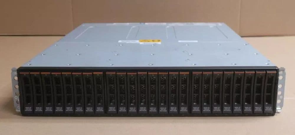 IBM Storwize V5000 G2 2078-24F Expansion Array 01AC559 24x 600GB 15k 2x ...