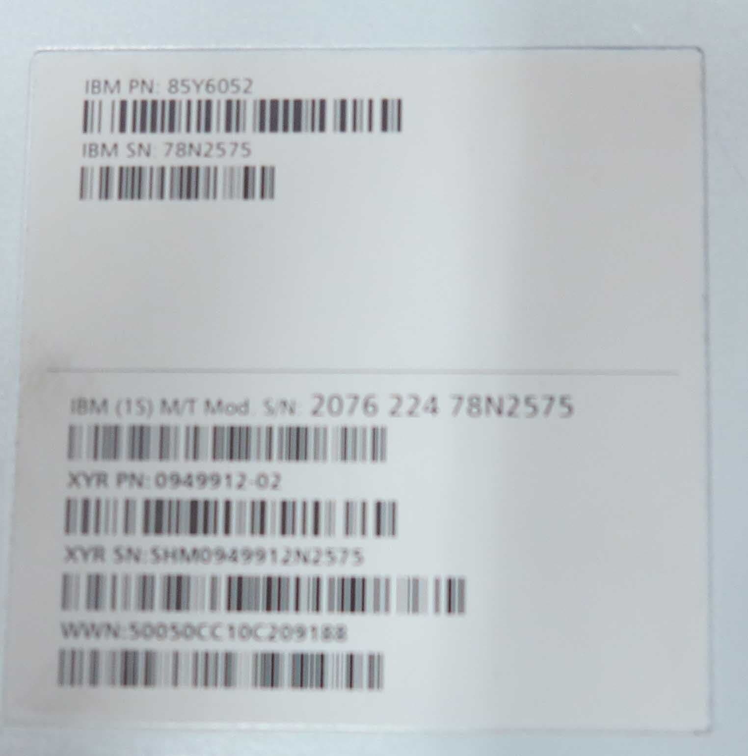 IBM Storwize V7000 G2 Storage Array with Drives 2x Controllers 2076-224