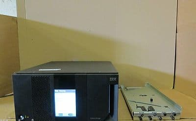 IBM System Storage TS3310 3576-L5B Back Up Tape Library 2x LTO-3 4GB FC 23R6450