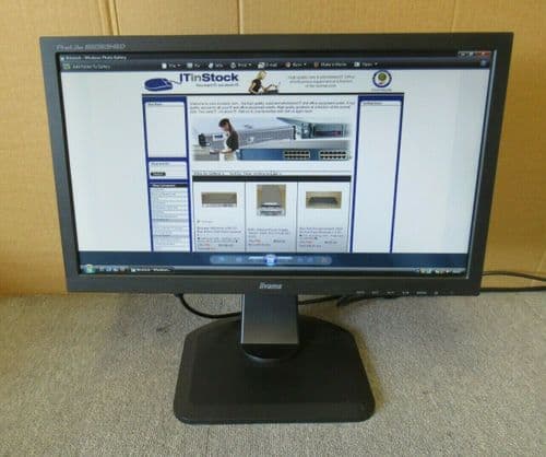 Iiyama Prolite B2083HSD-B1 PL2083H 19.5" LCD TFT LED Widescreen Monitor VGA DVI