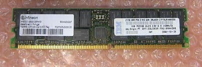 Infineon 1GB (1GB x 1) RAM Memory Module - PC3200R-30331 HYS72D128320GBR