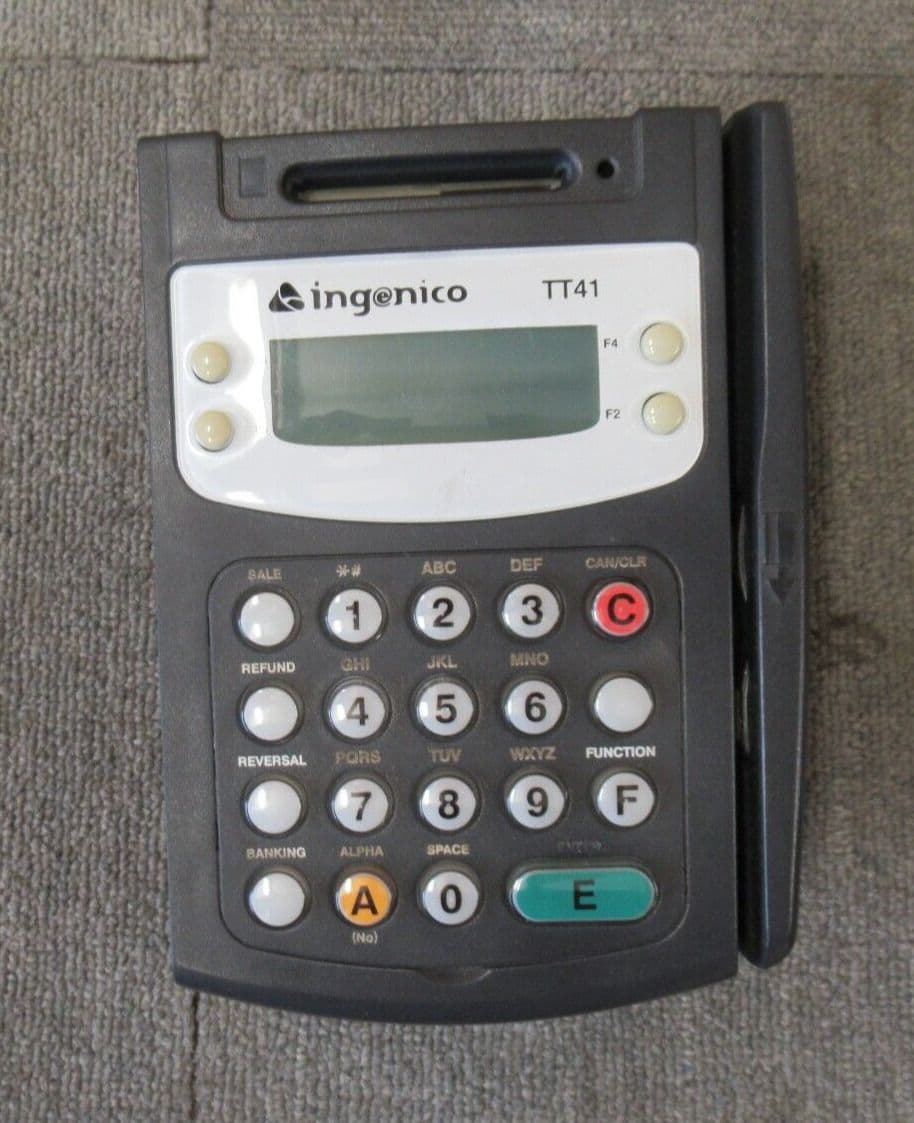 Ingenico TT41 Chip And Pin Merchant Card Payment Device EPOS Terminal