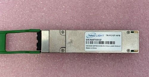 Innolight 100G Base QSFP28 LR4 CWDM4 1310nm 2km Transceiver Module TR-FC13T-NFB