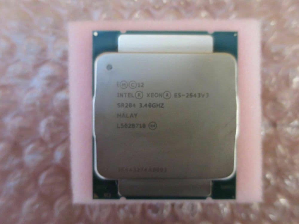 INTEL 6-CORE XEON E5-2643 V3 3 40GHZ 20MB CPU PROCESSOR E5-2643v3 SR204