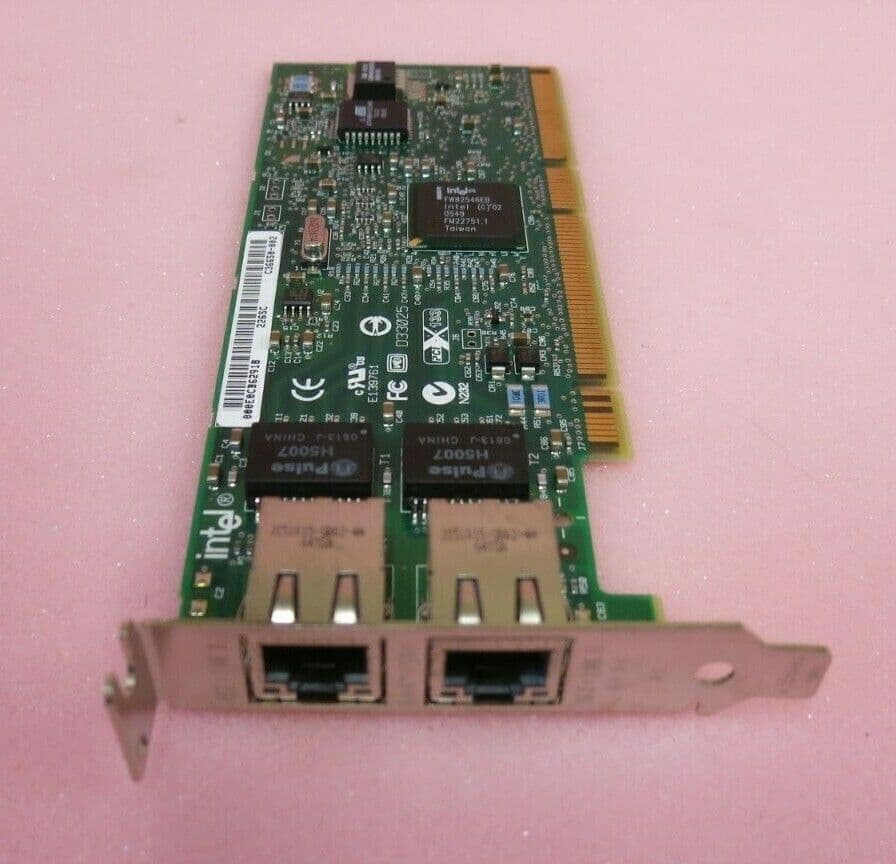 Intel C36650-002 PRO/1000 MT Dual-Ports Gigabit PCI-X Server Network ...