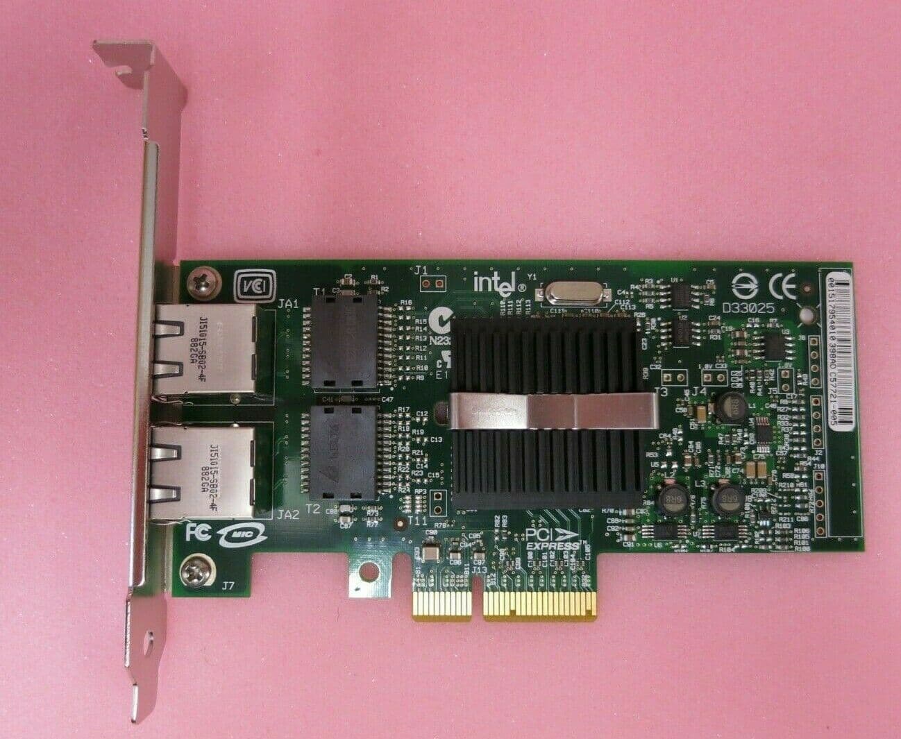 Intel C57721005 X3959 PRO/1000 PT DualPorts PCIe Server