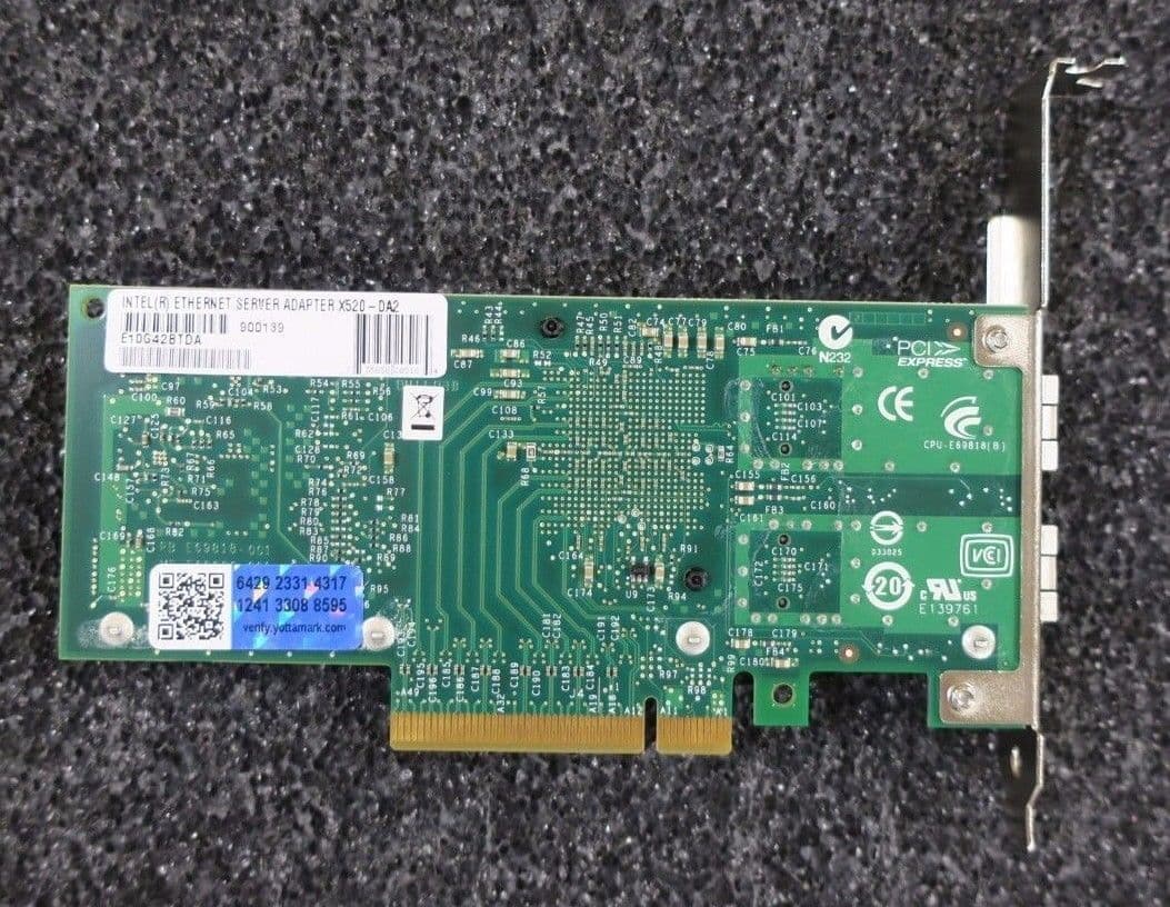 Intel E10G42BTDA X520-DA2 Dual Port 10GbE Ethernet Converged Network ...