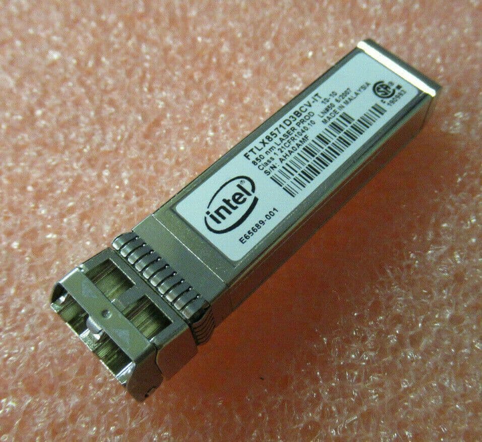 Intel E65689-001 10GBASE-SR SFP OpticTransceiver Module