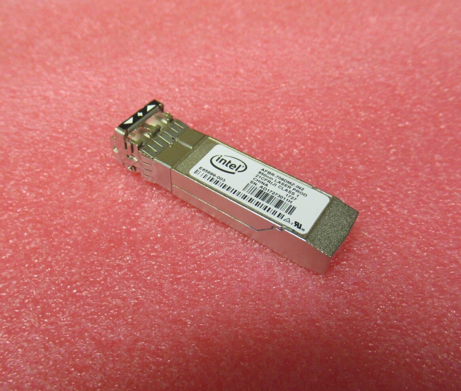 Intel E65689-003 10GBASE-SR SFP Optic Transceiver Module 850nm AFBR ...