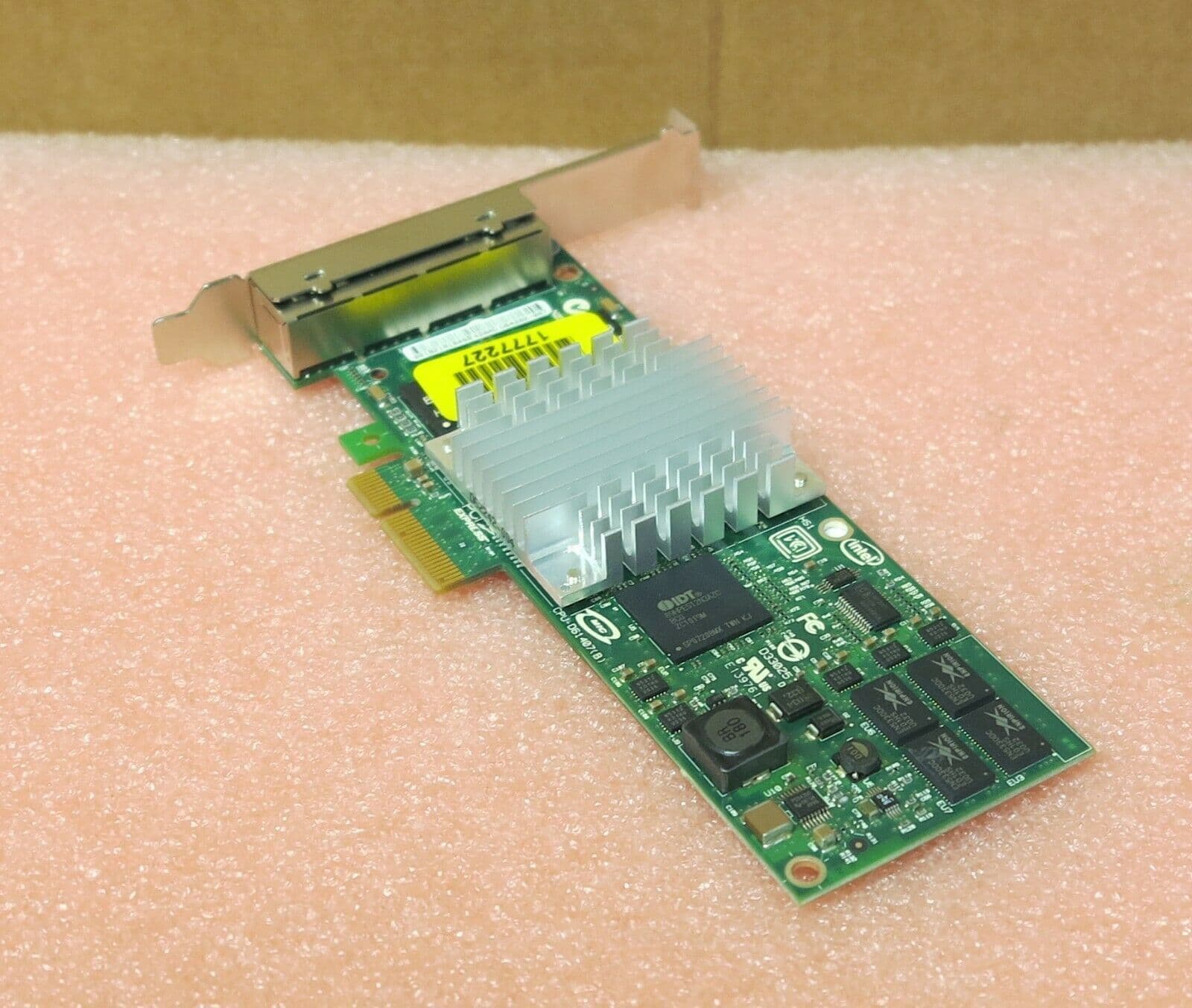 Intel EXPI9404PTLBLK Pro/1000 PT Quad Port Gigabit Network Adapter Full ...