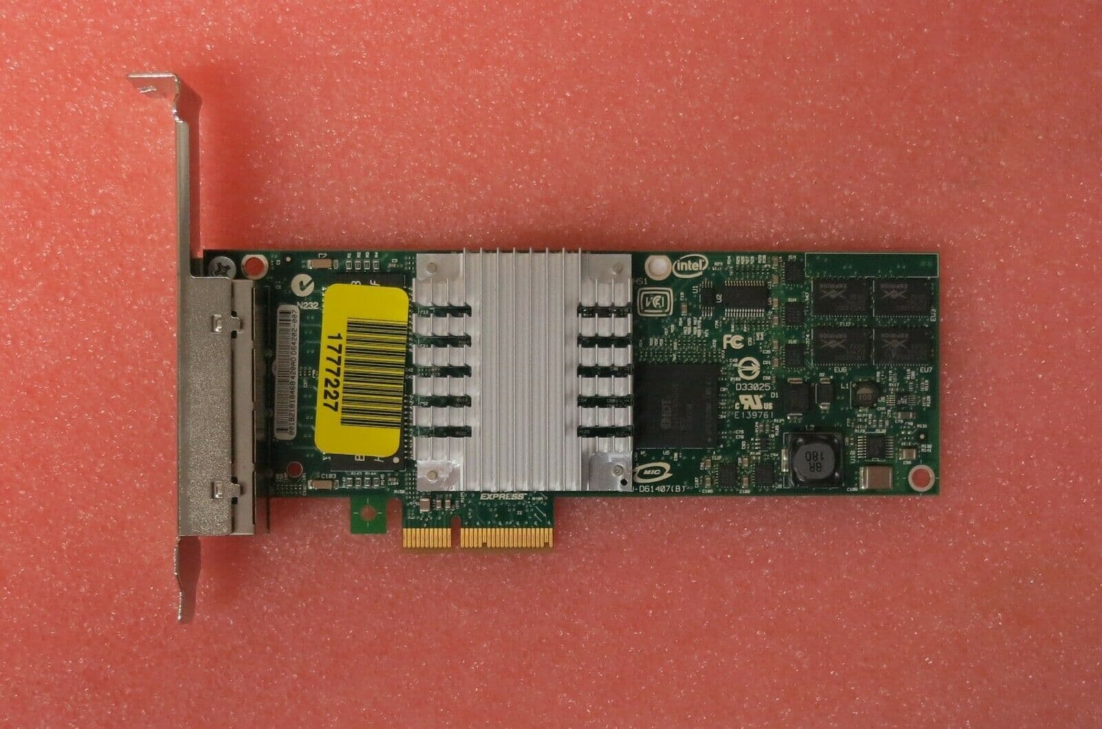 Intel EXPI9404PTLBLK Pro/1000 PT Quad Port Gigabit Network Adapter Full ...