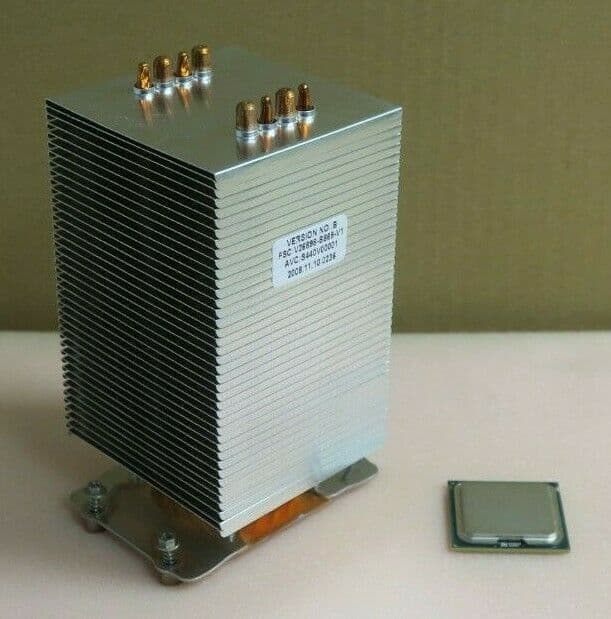 Intel Xeon Quad Core Heatsink + Fan for E5440 E5450 E5462 E5472 - Skt LGA771 New