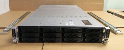 Intel H2312JFKR 4 Node Servers 8 TEN-Core XEON E5-2690v2 3.0GHz 1TB memory