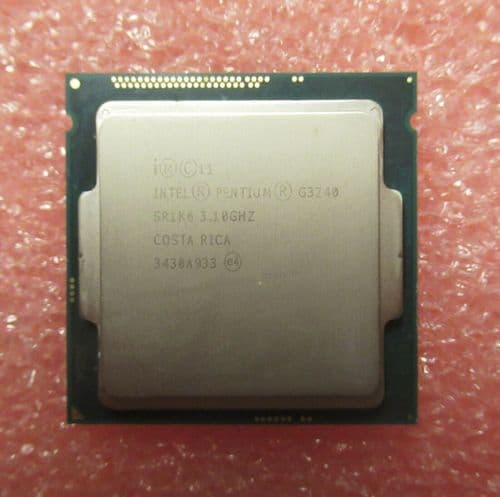 Intel Pentium Dual Core G3240 3.10GHz Processor CPU 3MB Cache LGA1150 SR1K6 - 402002291927