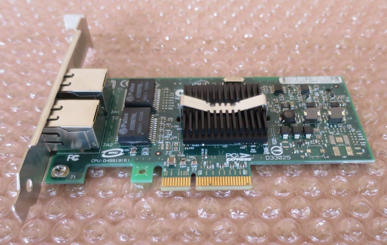 Intel PRO/1000 Dual Port Gigabit Network Adapter EXPI9402PT PCI-E Full ...