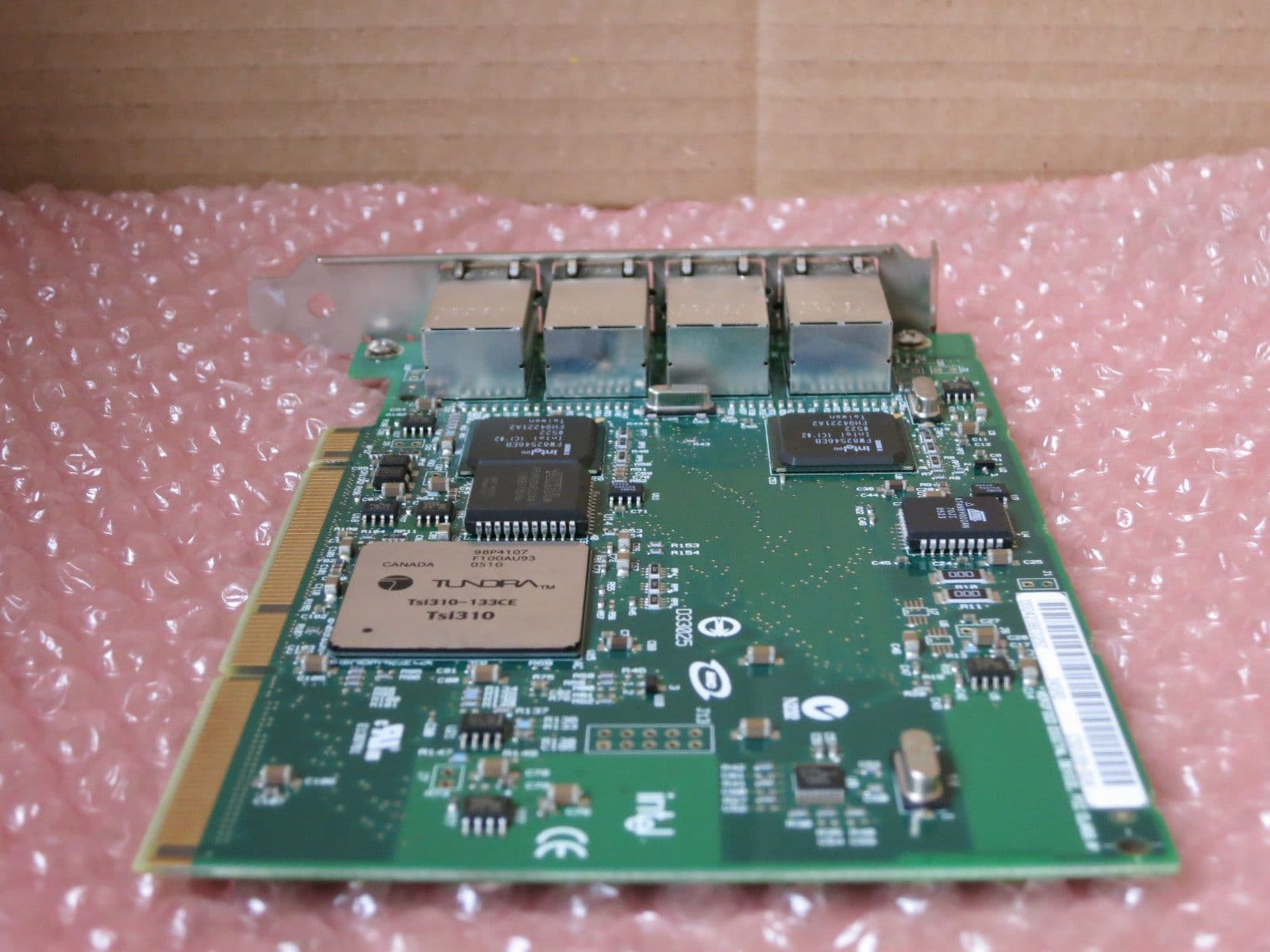 Intel PRO/1000 MT P/N C32199-004 Gigabit Quad Port Server Adapter PCI-X NIC