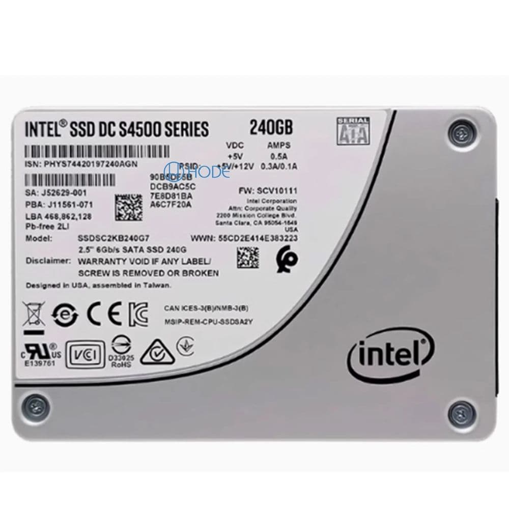 Intel S4500 Series 240GB Solid State Drive 2.5