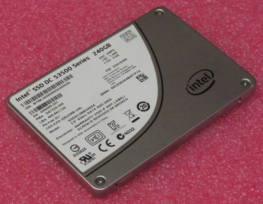 Intel 520 Computer Intel SSD 520 Series 240GB SATA 6Gb/s 2 5