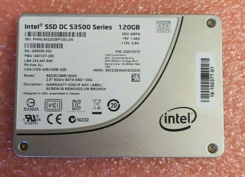 Intel DC S3500 1.6 TB SATA 6GB/s 2.5 In (SSDSC2BB016T4) Internal SSD - Foto 13