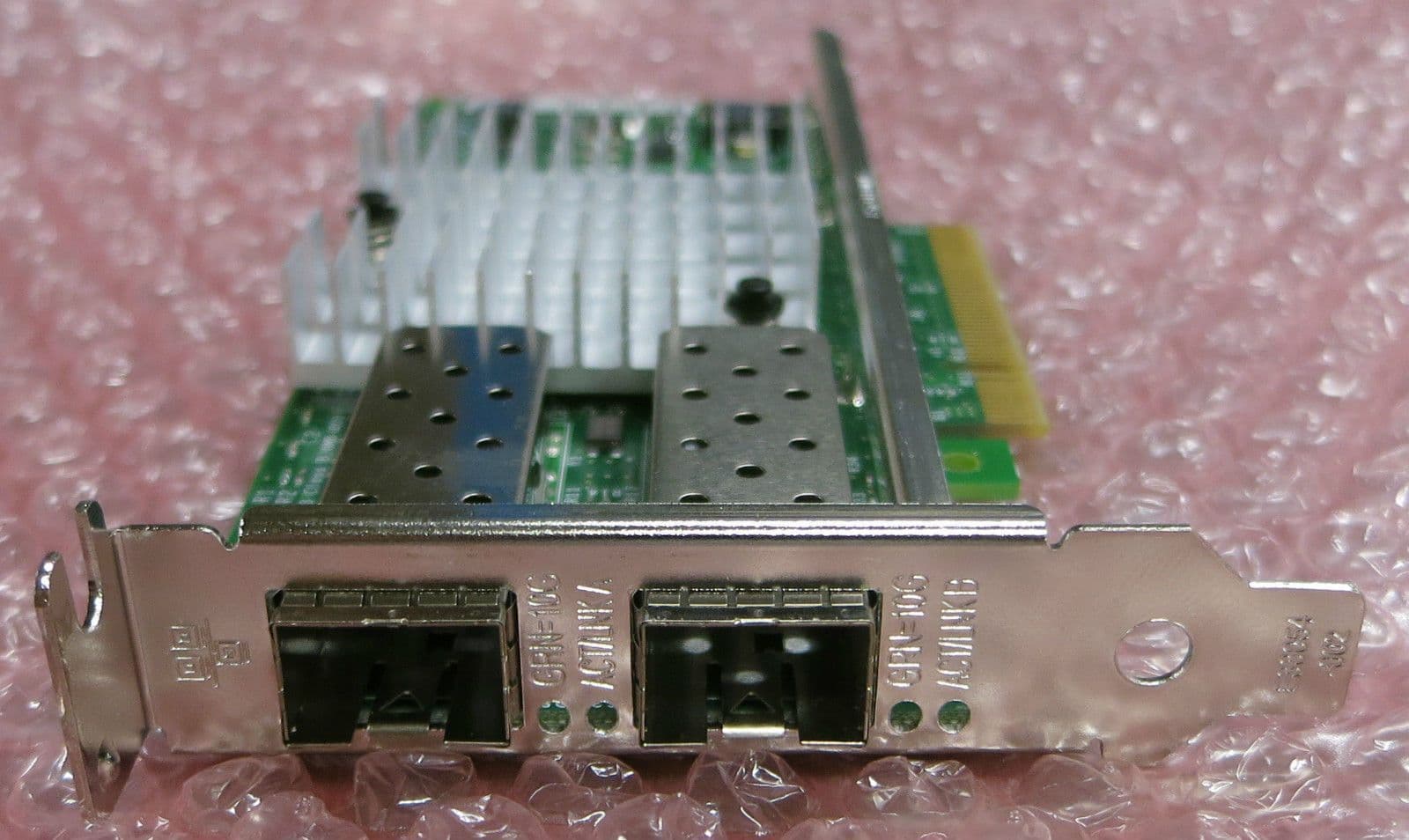 High-speed Ethernet Card Intel X520-DA2 Dual Port 10Gbps PCI-E Network  Adapter - Open Box, SFP Ports Open Box Server Networking Card