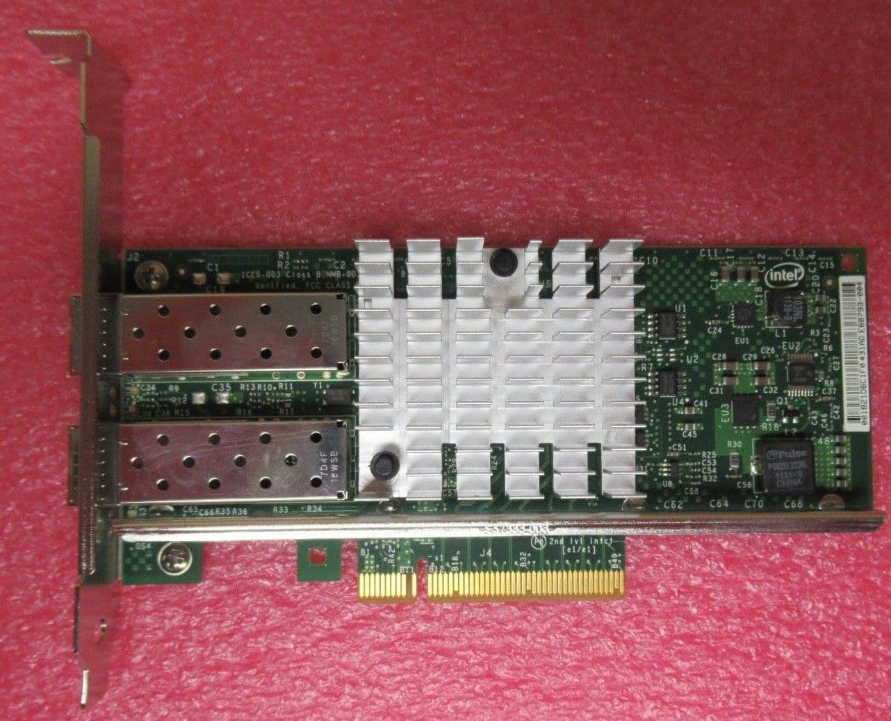 Intel X520-DA2 Dual Port PCIe 10GB SFP Ethernet Network Adapter Card ...