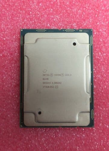 Intel Xeon 18-Core Gold 6140 2.30GHz Server CPU Processor 24.75MB LGA3647 SR3AX