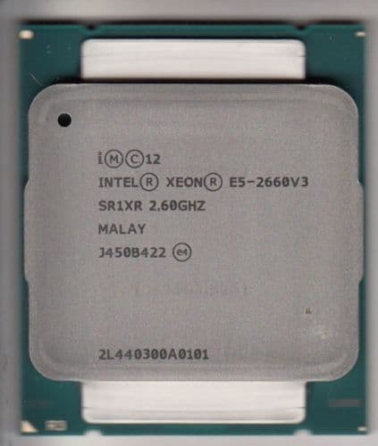 Intel Xeon E5-2660 v3 Ten Core SR1XR 2 60GHZ 25MB LGA2011-3 Server CPU ...