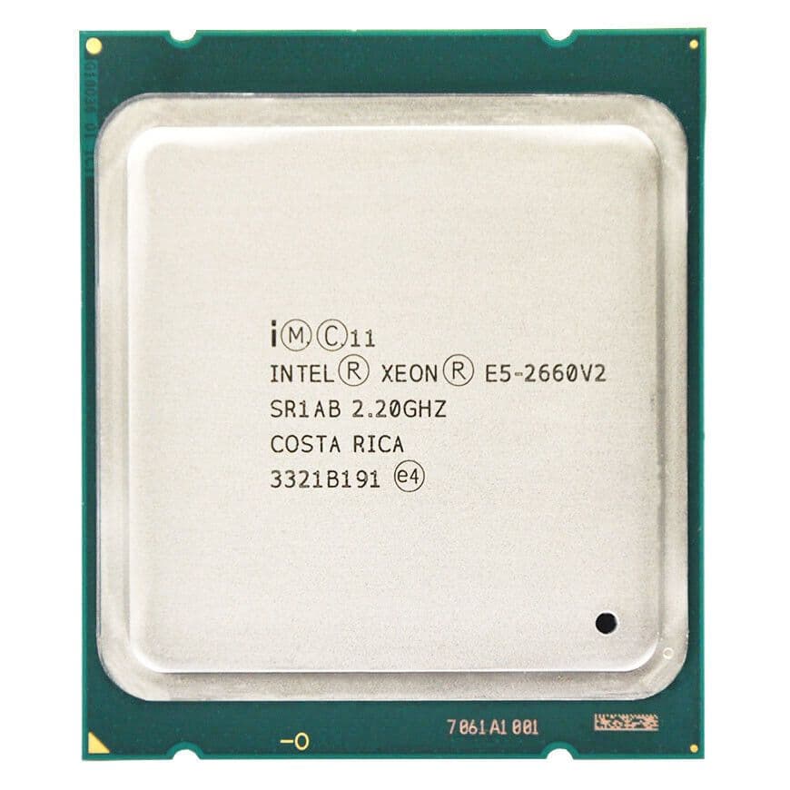 Intel Xeon E5-2660v2 10-Core 2 20GHz 25M 8GT/s LGA2011 CPU Processor SR1AB