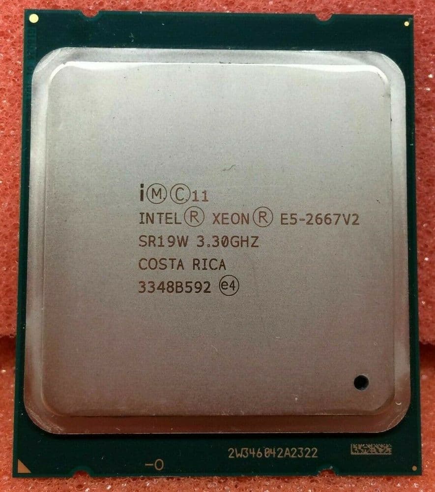 Intel Xeon E5-2667V2 Eight-Core 3 30GHz SR19W 25MB Cache LGA2011 CPU ...