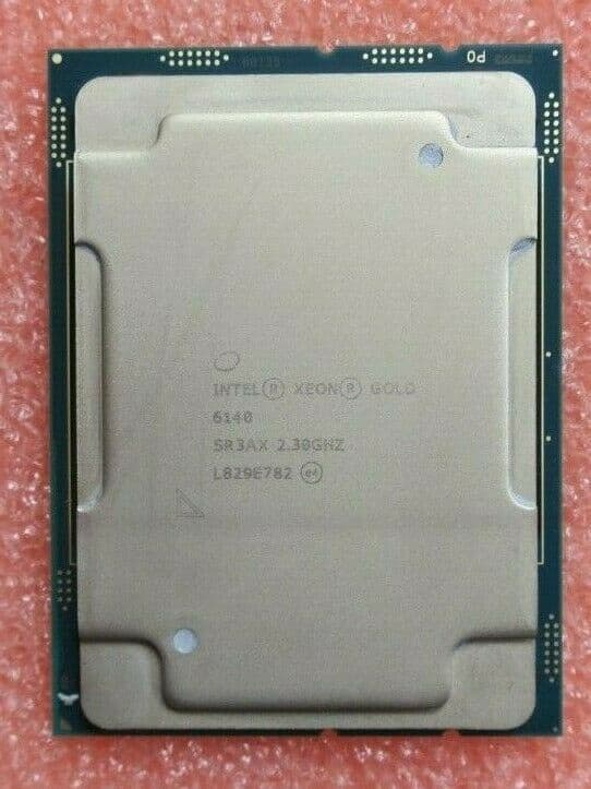 Intel Xeon Gold 6140 18-Core 2 30GHz Server CPU Processor 24 75MB SR3AX ...