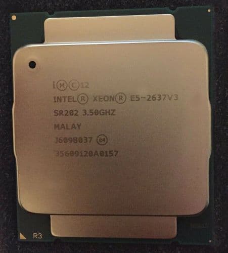 Intel Xeon Quad Core E5-2637v3 3.50GHz LGA2011-3 15MB Server CPU Processor SR202 - 202866522520