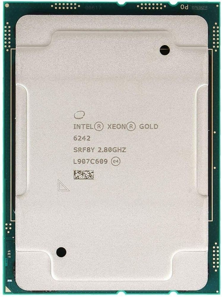 Intel Xeon Sixteen-Core Gold 6242 2 80GHZ SRF8Y LGA3647 Server CPU ...