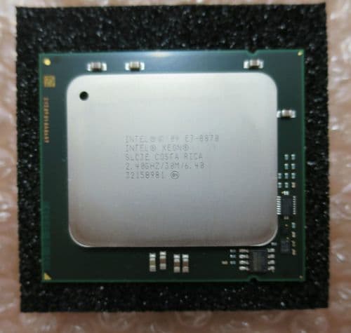 Intel Xeon SLC3E E7-8870 Ten Core Processor CPU 2.40GHz 30MB 6.40GT/s LGA1567