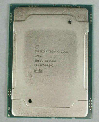 Intel Xeon Ten-Core Gold 5215 2.50GHZ LGA3647 13.75M Server CPU Processor SRFBC