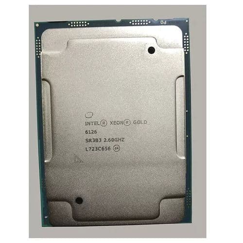 Intel Xeon Twelve-Core Gold 6126 2.60GHz LGA3647 Server CPU Processor SR3B3
